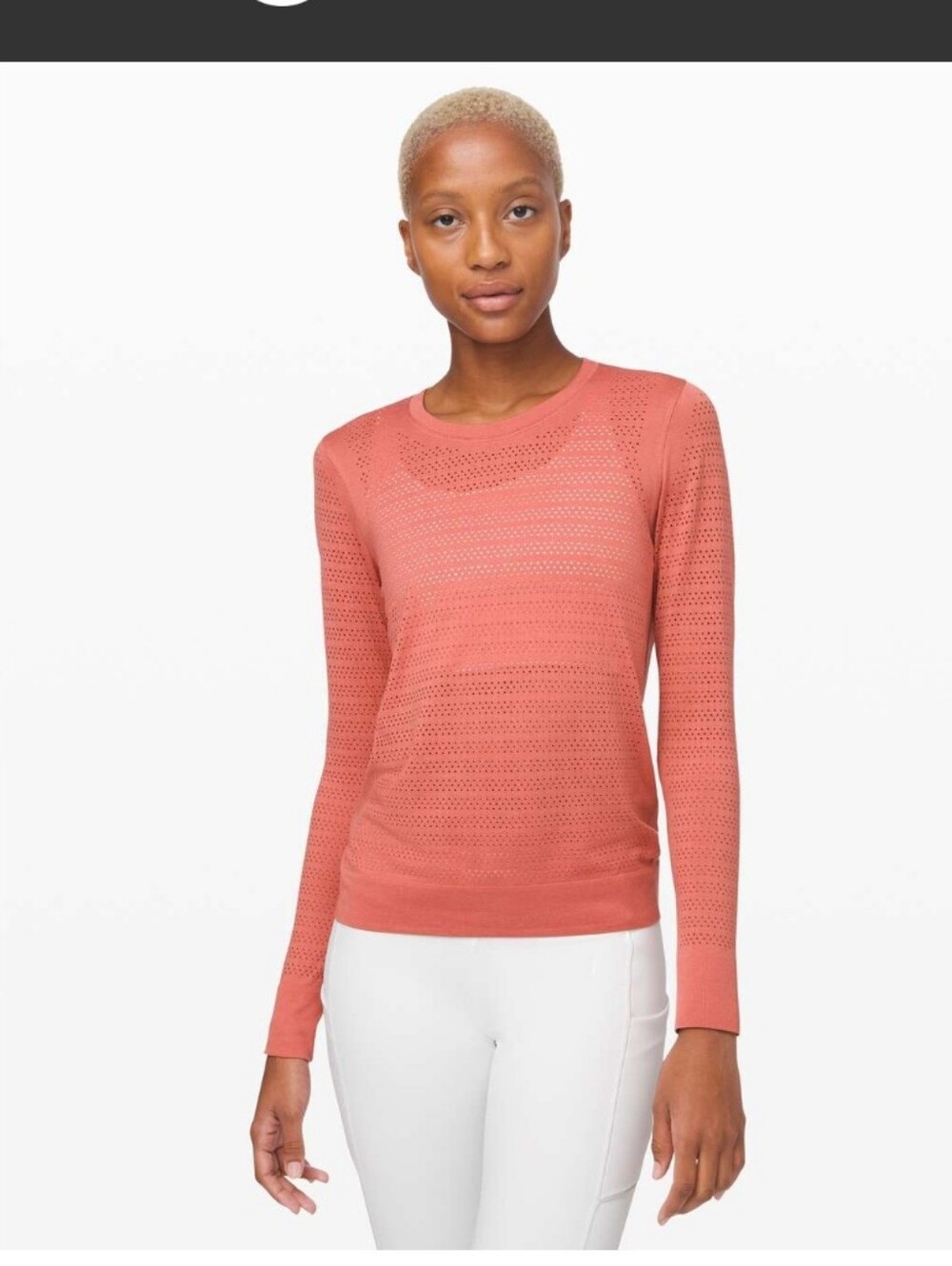 Lululemon Breeze By Long Sleeve Squad, Copper Clay